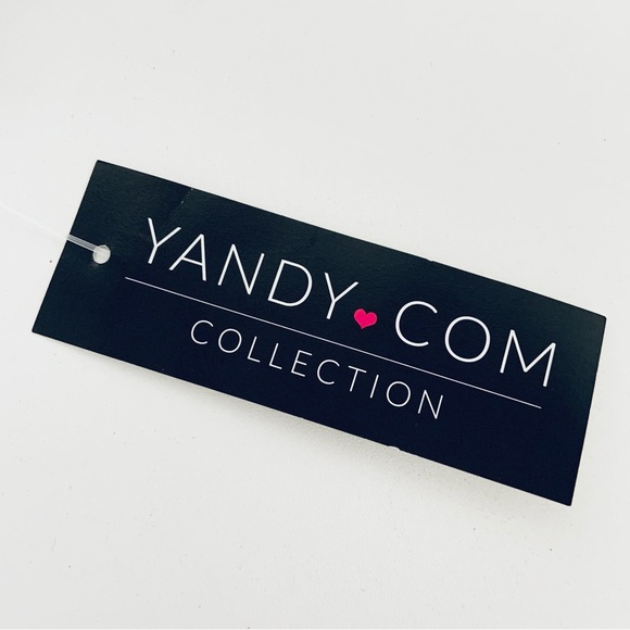 Yandy Plunge Pool One Piece Swimsuit Black Size Large One Piece Swimwear NEW - Picture 9 of 11